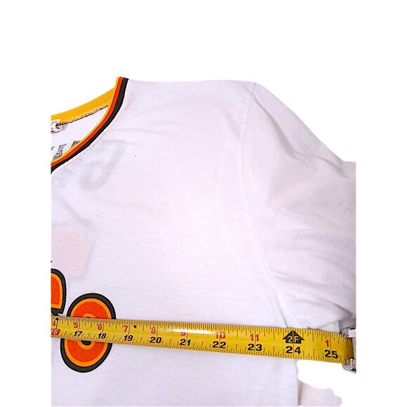 Padres San Diego Baseball Tony Gwynn #19 Jersey T-Shirt Men's XL White Orange - Picture 9 of 14